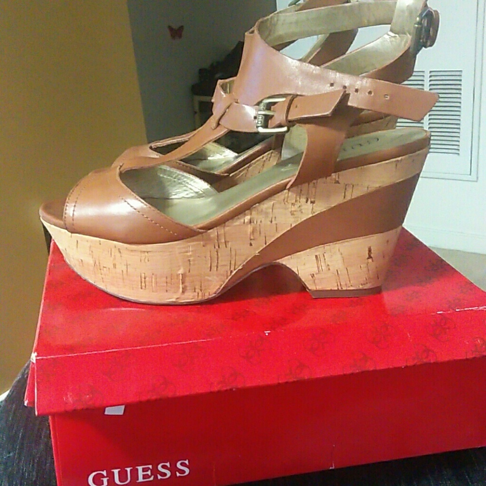 Guess | Strappy Wedge Sandal
